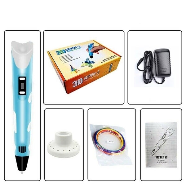 3D Printing Pen 3D Imprimante Caneta Pencil PLA Filament DIY Home Office Carousel 12