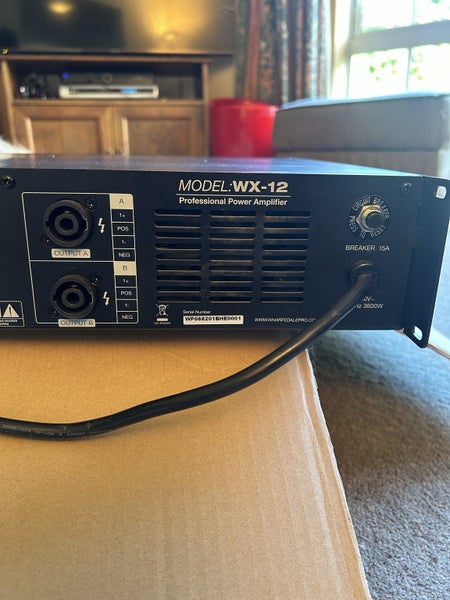 Wharfedale WX-12 power amplifier63612839449473112