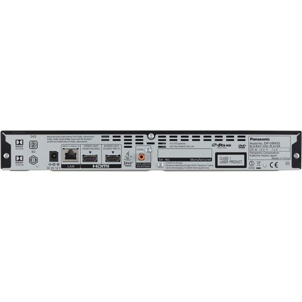 Panasonic DP-UB450GN-K 4K Ultra HD Blu-Ray Player with Dolby Vision & Multi HDR Carousel 3