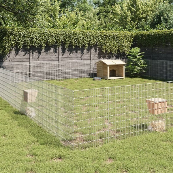 Free Range Animal Enclosure 48-Panel 54X80 Cm Galvanised Iron Ttxotan Carousel 1