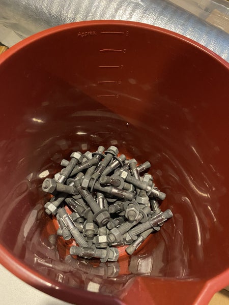 Galvanised Dyna bolts Carousel 2