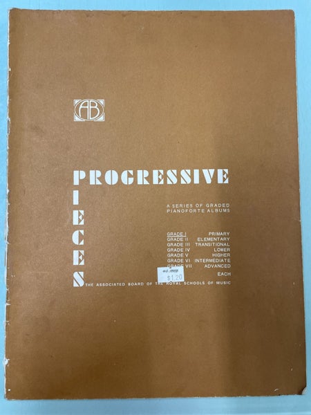 ABRSM - Progressive Pieces Grade 1 (Second Hand) Carousel 1