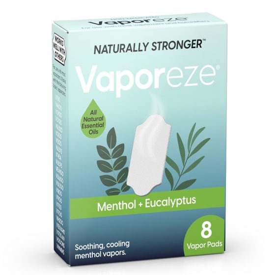 Vaporeze Vapor Pads 8pk Menthol And Ecualyptus Carousel 1
