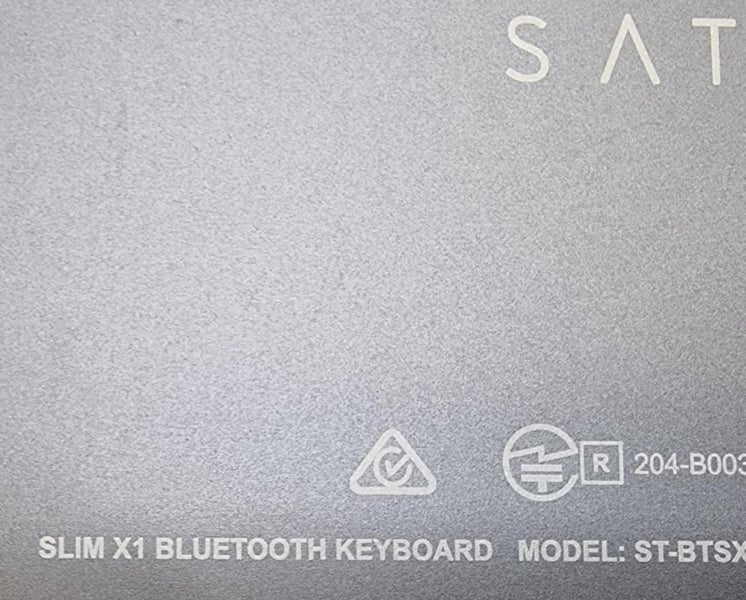 SATECHI X1 Bluetooth Wireless Keyboard ST-BTSX1 *FAULTY* Carousel 3