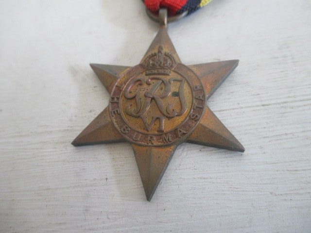 WW2 MEDAL BURMA STAR Carousel 3