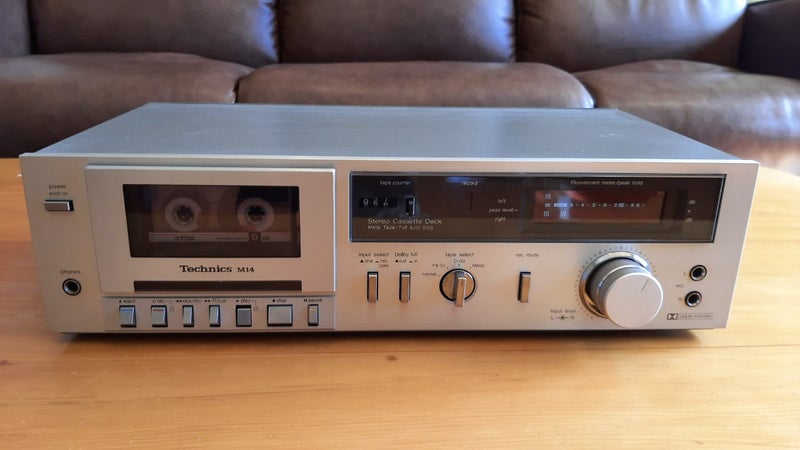 Serviced Vintage Technics M14 Stereo Cassette Deck, Museum quality condition Carousel 1