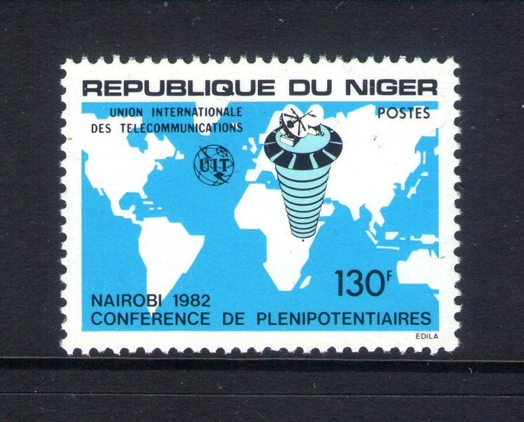 Niger - 1982 ITU Set (1) - UHM - 914 Carousel 1