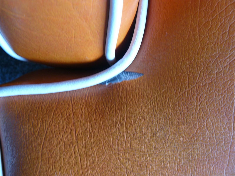 Two Orange Retro 1960s Chairs Carousel 8