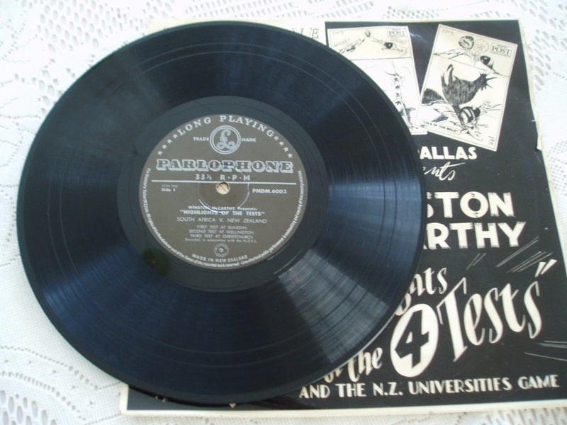 All Blacks & 1956 Springboks Tour - Winston McCarthy LP **$1** Carousel 3