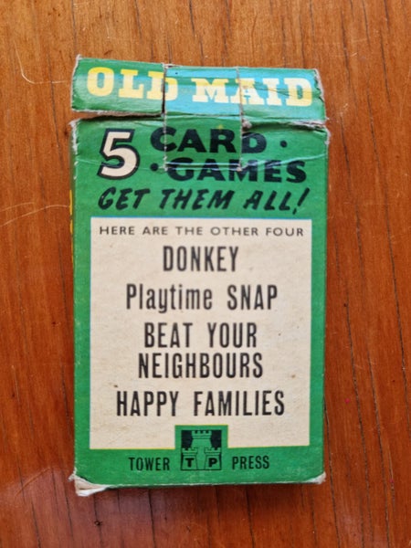 Vintage Old Maid Playing Cards Carousel 2