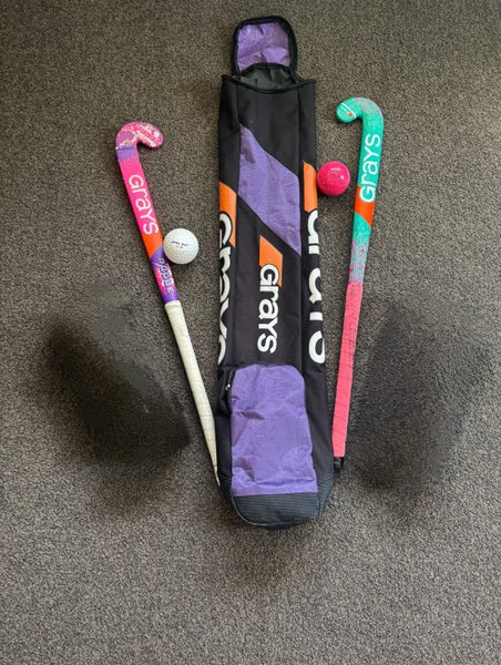 Grays hockey sticks & bag (kids size sticks) Carousel 1