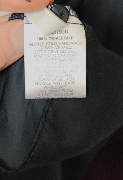 Morrison Navy Top sz 12 Carousel 5