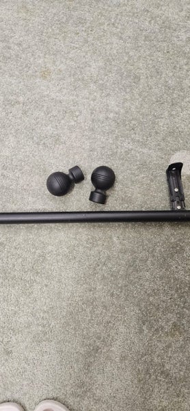 Black metal curtain Rod Carousel 2
