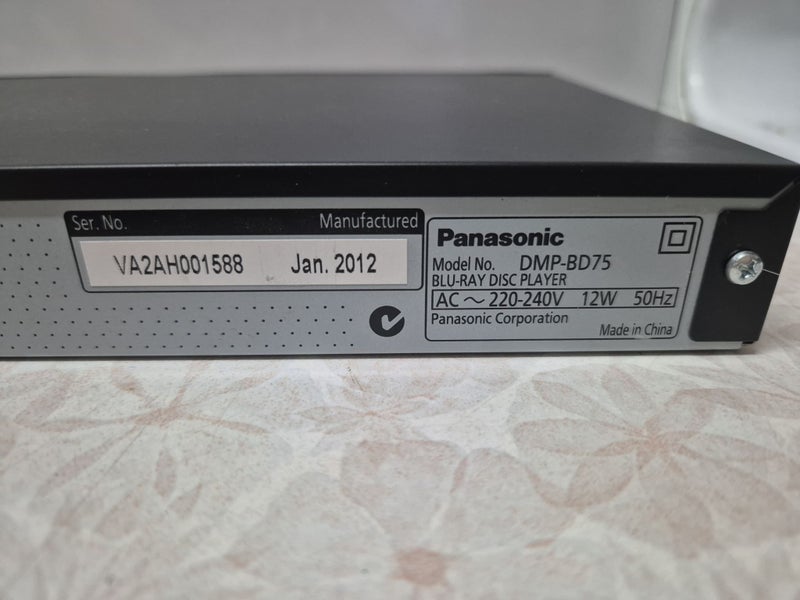 Panasonic Blue Ray Player Carousel 12