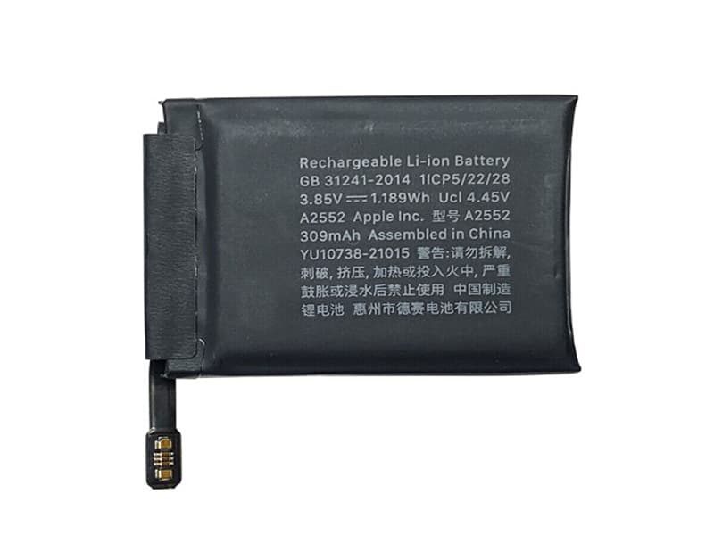 Original Apple Watch Series 7 45mm (Model: A2552) Replacement Battery Carousel 1