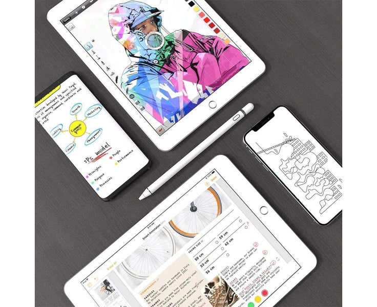 Stylus Pen for iOS&Android Touch Screens,Rechargeable Active Palm Rejection Carousel 7