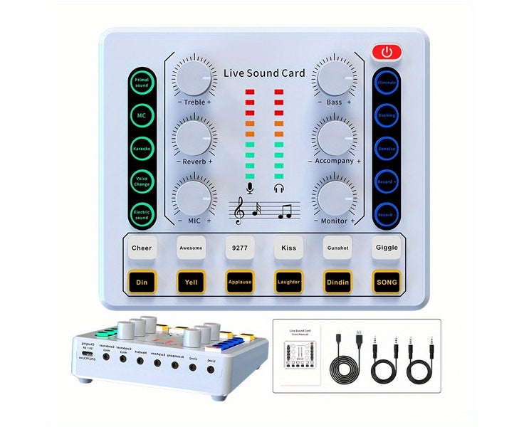 All-in-One Podcasting Kit with Voice Changer, Sound EffectsIntelligent N Carousel 1