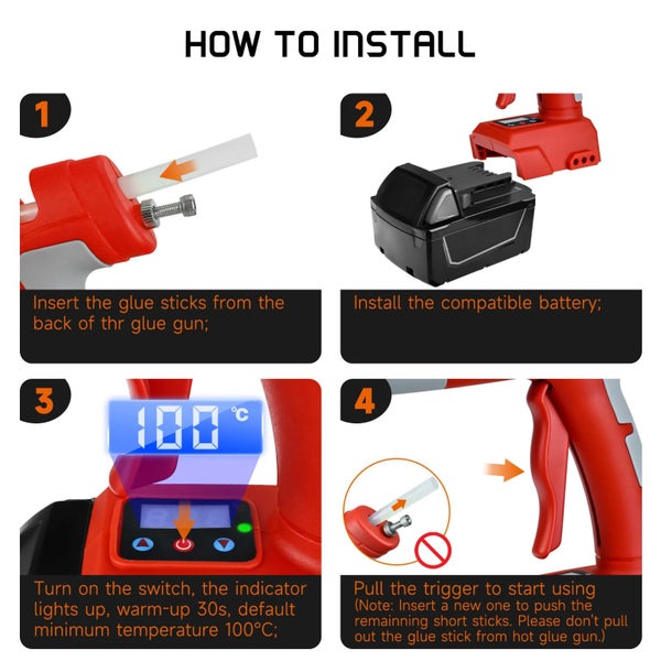 New Cordless Hot Glue Gun Afterpay Carousel 10
