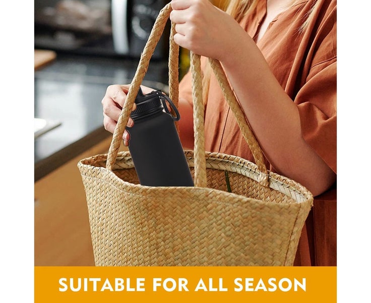 1L Stainless Steel Sports Water Bottle, Large-Capacity Thermos Bottle, Port Carousel 4