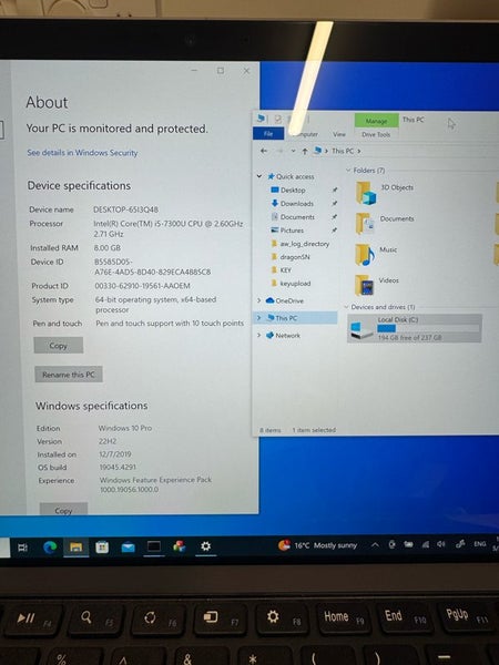 Microsoft surface tablet 1796/256GB Carousel 6