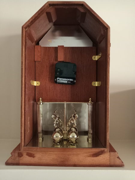 RETRO WOOD MANTLE CLOCK Carousel 2