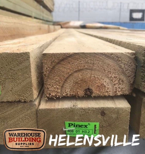 75x50 H3.2 Roughsawn Fence Rail x 4.8mtrs $15.95 EACH Carousel 1