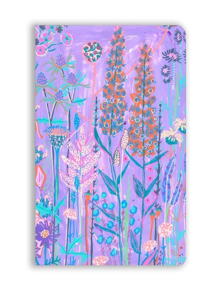 Lucy Innes Williams: Purple Garden House (Soft Touch Journal) by Flame Tree Stud Carousel 1