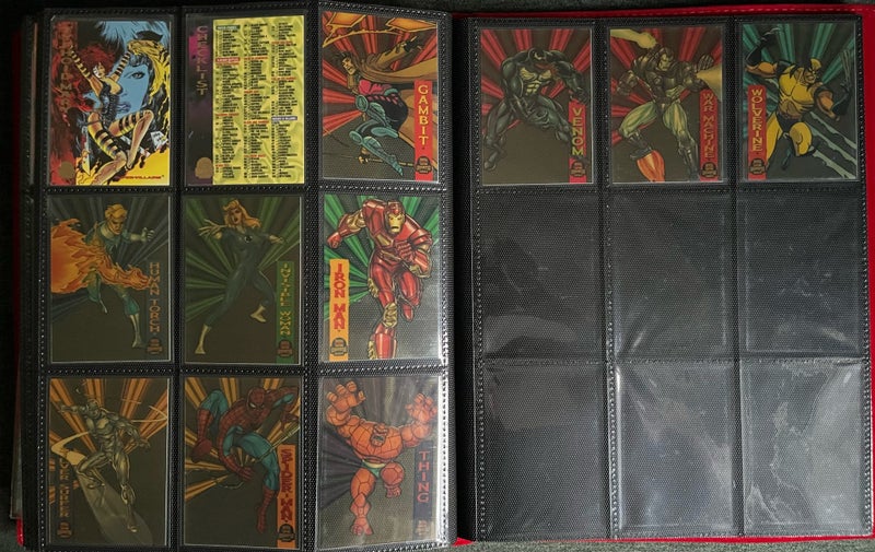 1994 Marvel Universe set + subsets Carousel 17