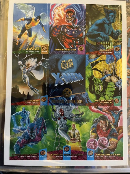 1994 Marvel Fleer Ultra X-Men cards: full set and subsets Carousel 1