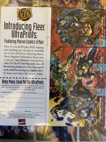 1994 Marvel Fleer Ultra X-Men cards: full set and subsets Carousel 2