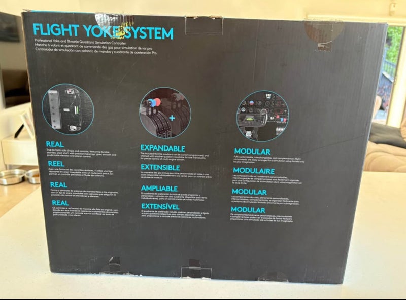 Logitech Pro Flight Simulator Yoke System Carousel 5
