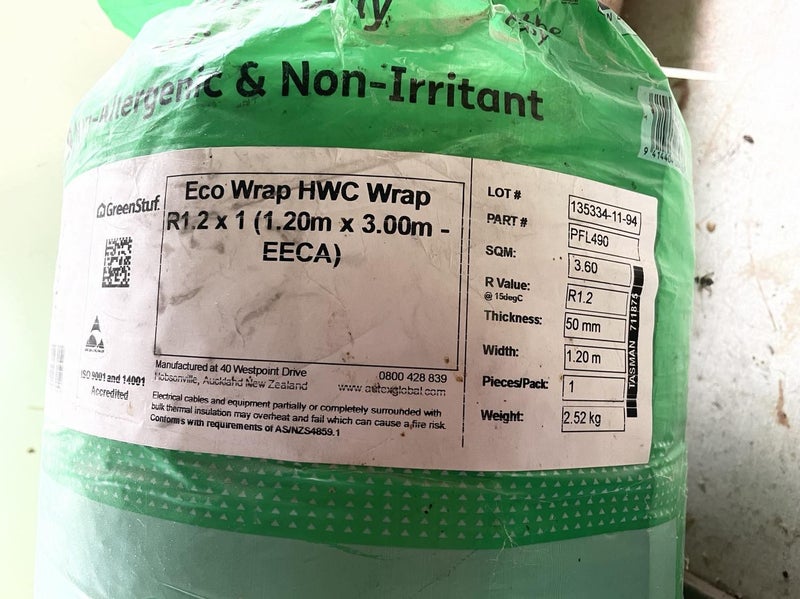 Hot Water Cylinder Insulation Eco Wrap - New Carousel 2
