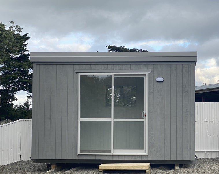 Transportable Cabin (4.1 × 2.4) on braked tandem trailer Carousel 1