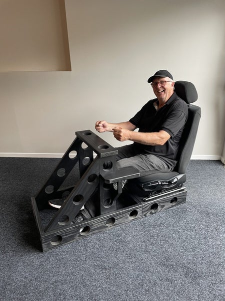 Gaming Racing Simulator Cockpit Seat Chair (PC, PS5, PS4, Xbox… Carousel 5