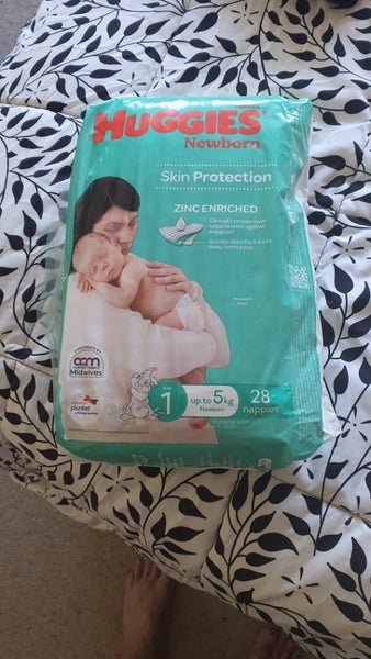 Huggies Newborn nappies Carousel 1