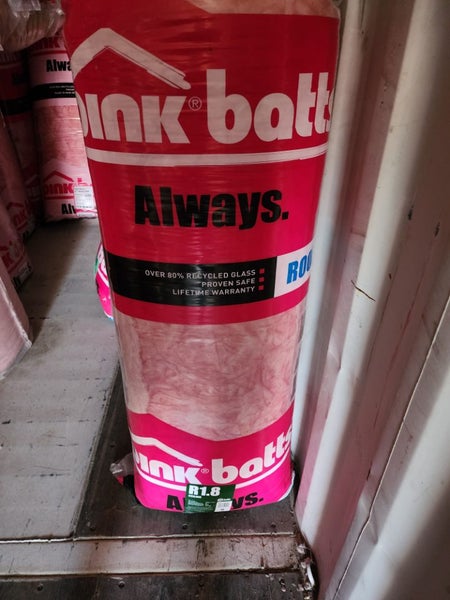 Ceiling Insulation Pink batts R1.8 Carousel 1