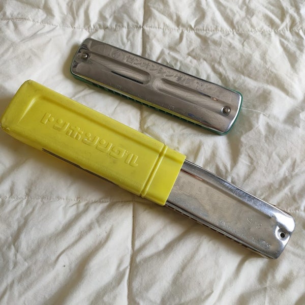 2 Vintage Japanese harmonicas Carousel 1