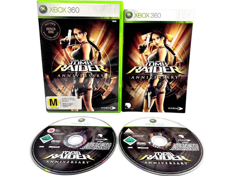 Lara Croft Tomb Raider Anniversary: 2-DISC EDITION (XBox 360) *MINT COMPLETE* Carousel 1