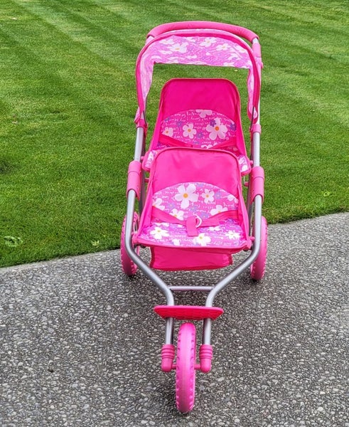 Doll double stroller Carousel 2