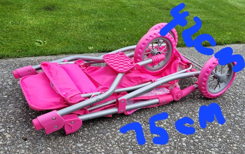Doll double stroller Carousel 5