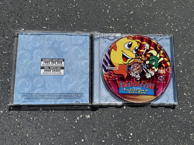 Freddi Fish The Case of the Creature of Coral Cove - PC Carousel 3