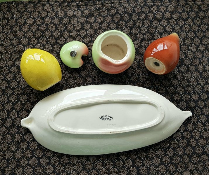 Carltonware fruit condiment set62865829111555113