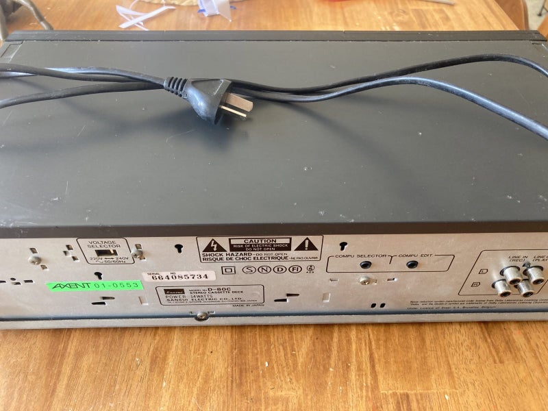 Sansui Cassette deck Carousel 5