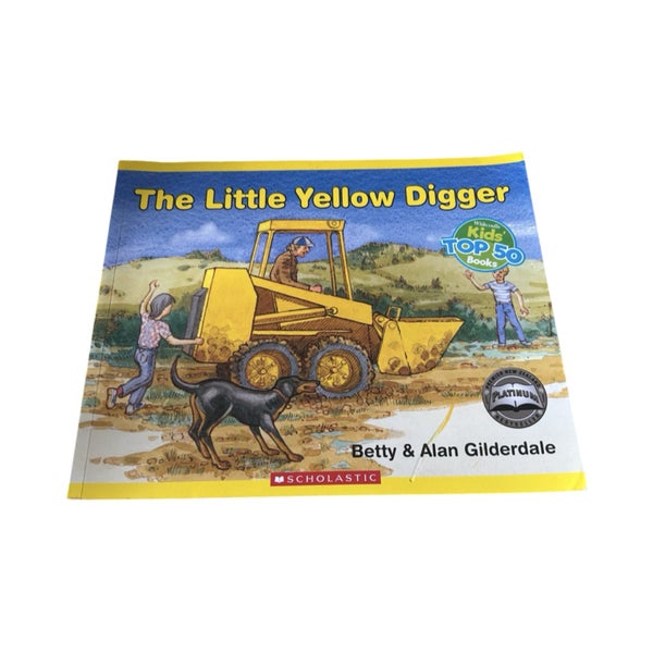 The little yellow digger and Tractor Dave kids books $5RES Carousel 2