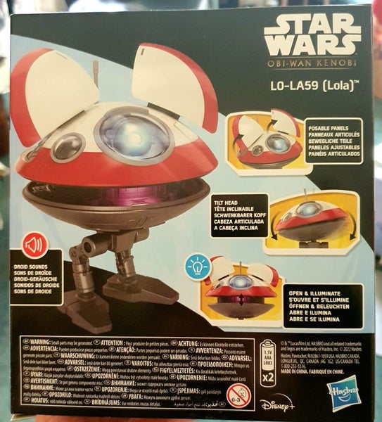 STAR WARS droid LO-LA59 (Lola) Carousel 2