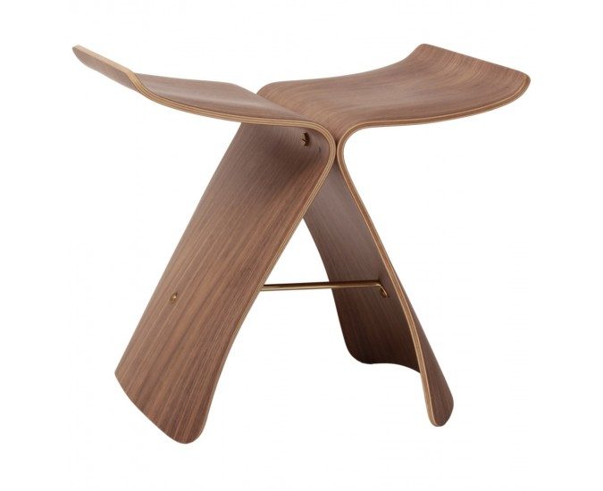 YANAGI BUTTERFLY STOOL (BLACK) Carousel 5