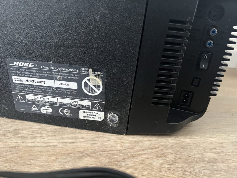 Bose Acoustimass 5 Series III Carousel 5