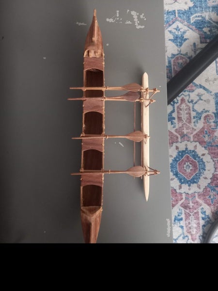 Museum quality hand carved vaka Carousel 1