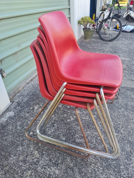 Retro/late mid century Sebel Hobnob 70's dining chairs x 6 Carousel 1