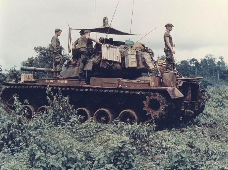 VIET NAM M48 PATTON TANK REPRO PHOTO Carousel 1